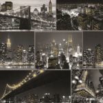Papier Peint Fresco City At Night