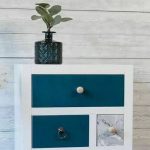 Adhesif bleu au metre lineaire / largeur 45cm – Image 3
