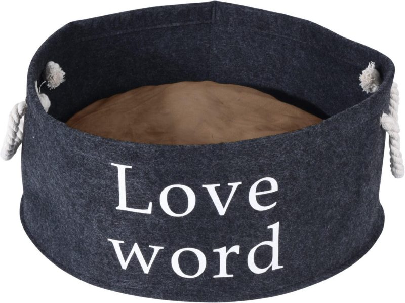942462.jpg Panier Pour Chat Love Word – Image 1