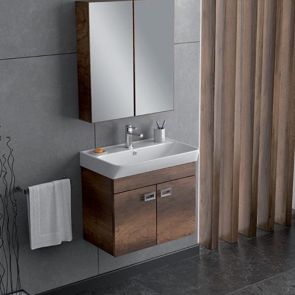 Meuble de salle de bain 60 cm baroque neo