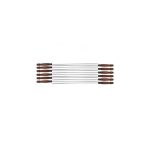 Set De 12 Brochettes Manche En Plastique