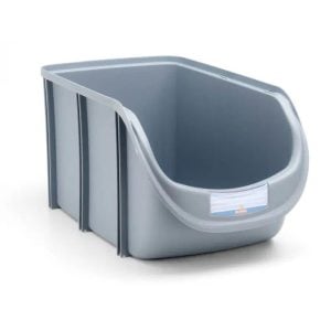 Bac à bec novaline grise 200 x 135 x 110 mm