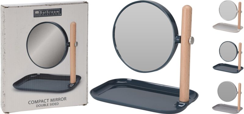 Miroir De Maquillage Sur Pied De Style Scandi – Image 1