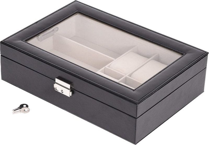 Boite À Montres Et À Lunettes Verrouillage – Image 1