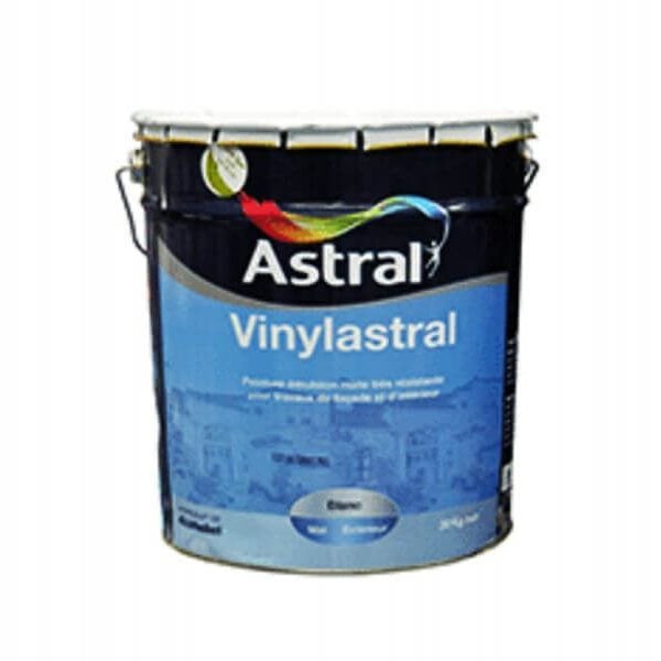 Vinylastral Blanc Mate Pour Travaux De Facade Et D'Interieur 1Kg