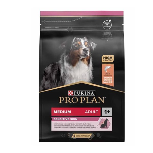 Croquette chien medium sensible saumon 14kg