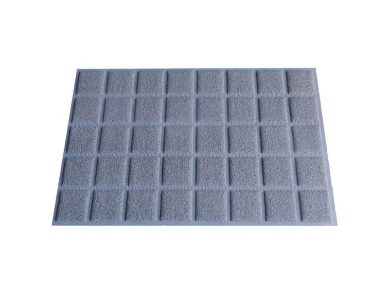 Paillasson En Pvc Gris Claire – Image 1
