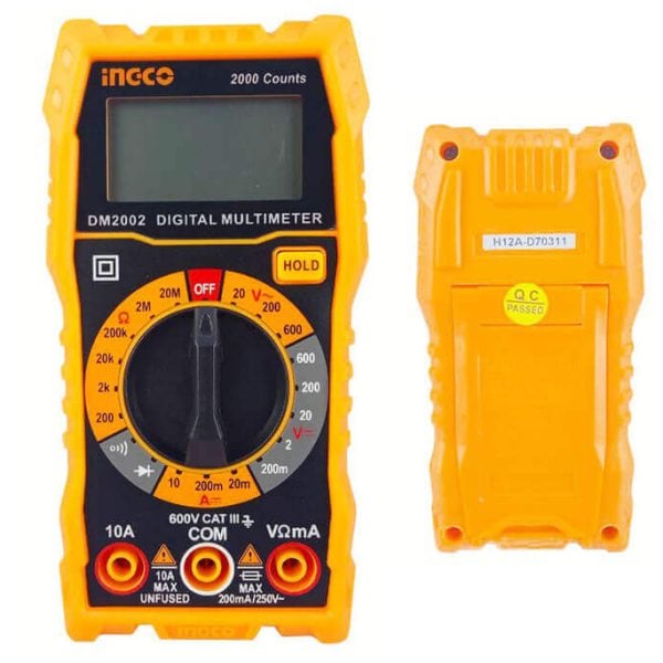Multimètre Digital Lcd Cat.Iii – Ingco