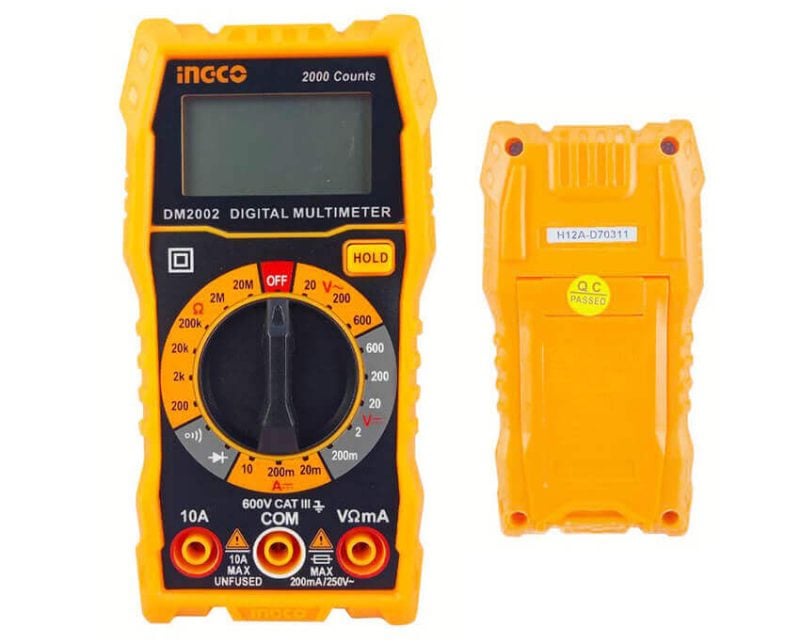 Multimètre Digital Lcd Cat.Iii – Ingco – Image 1