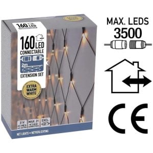 Guirlande lumineuse de noël connectable - 160 led