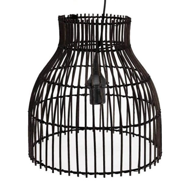 Plafonnier À Suspendre En Bambou Naturel