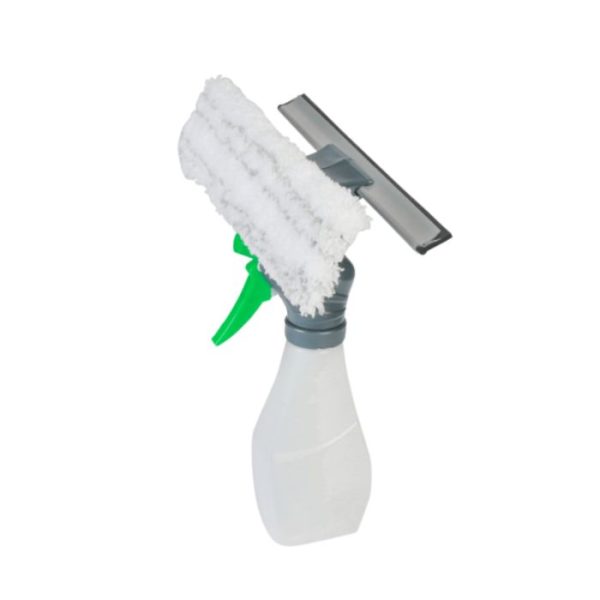 Raclette Lave-Vitre Spray 210 Ml Microfibre Tout-En-1