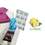 Absorbeur d’humidité et désodorisant pour tiroir citrone 3x36 G
