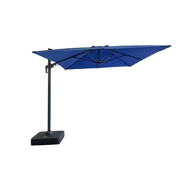 Parasol Deporte Inclinable 3X4M Incl Dalle Marron
