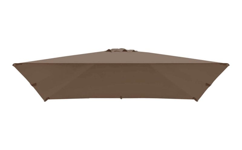 Toile De Remplacement Parasol 3X4M Poly Taupe – Image 1