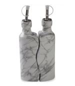 Huilier en porcelaine effet marbre