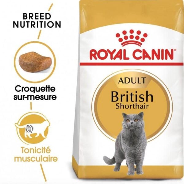 Croquette british short hair 2kg - royal canin