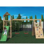 Aire de jeux en bois massif traité fleppi – Image 4