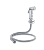 Ensemble Douchette Wc En Abs Chromé Mat
