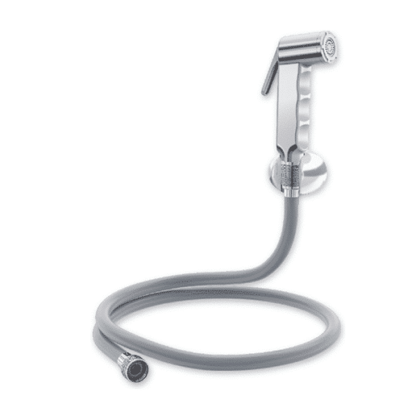 Ensemble Douchette Wc En Abs Chromé Mat