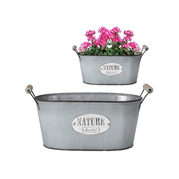 Jardinière Décorative Ovale Pour Fleurs