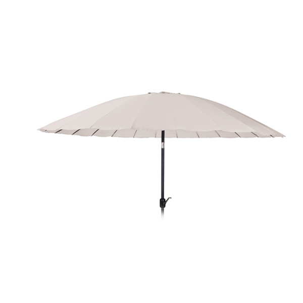 Parasol jardin inclinable 325 cm Shanghai blanc aluminium polyester – Mr Bricolage Maroc