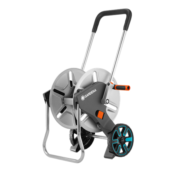 Dévidoir Gardena Sans Fléxible Sur Roues Metal