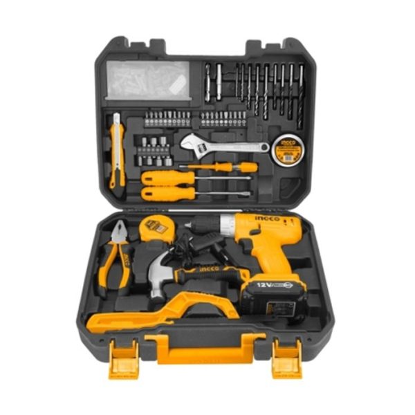 Coffret visseuse 12v + 127 outils/accessoires