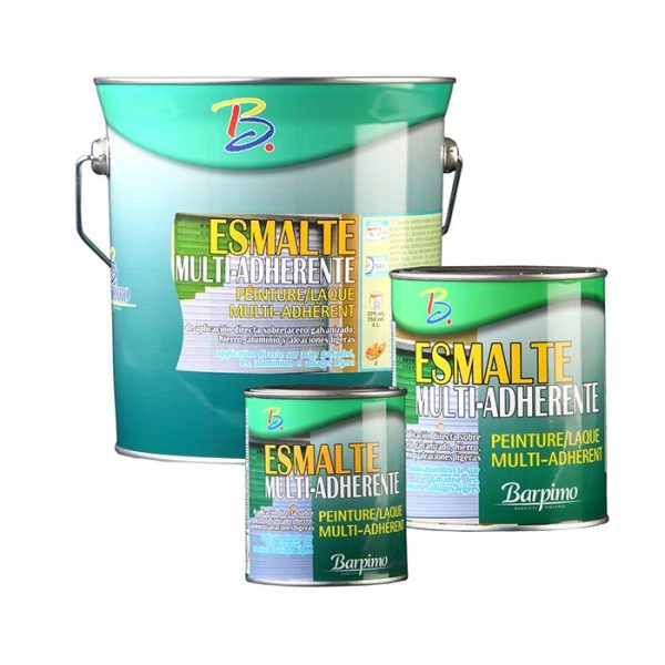 Peinture-Laque Multi-Adhérente Pour Méteaux Noire Brillante