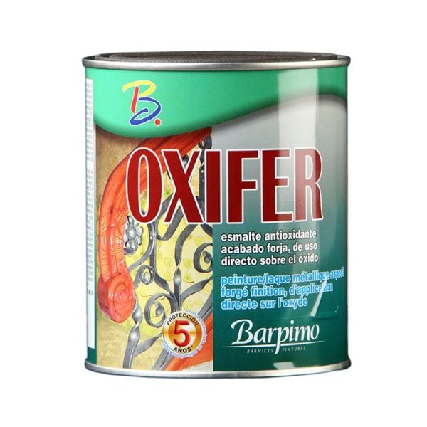Peinture Laque Antirouille Finition Forgé Noir Oxifer