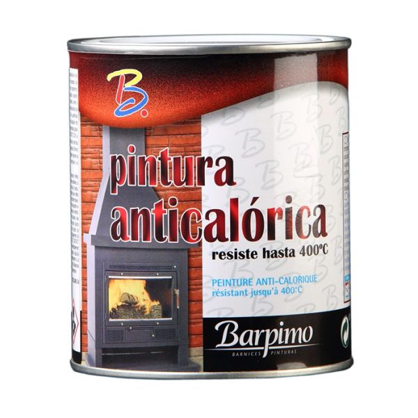 Peinture Anticalorique 400 C° Noire Mate