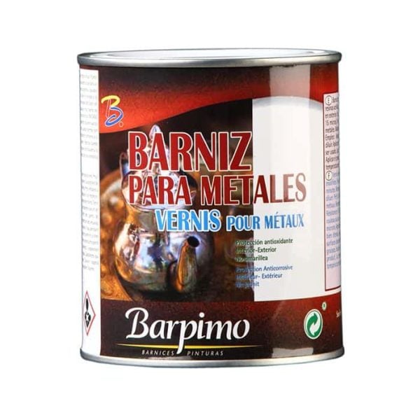 Vernis antioxydant métaux brillant