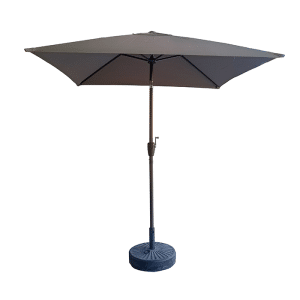 Parasol De Jardin 2X2M Struct Marron Choco