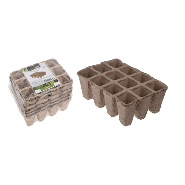 Plateau De Germination 12 Cellules - Lot De 6 Pièces