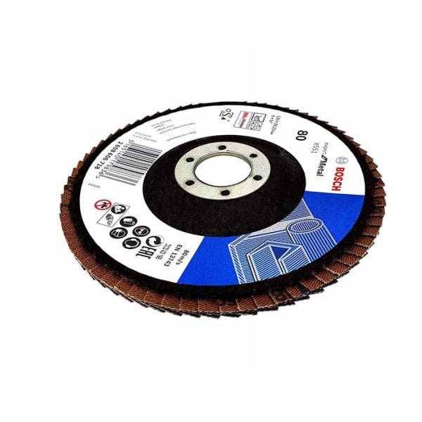 Plateau lamelle metal 125 g80 fibr bfm BOSCH acc