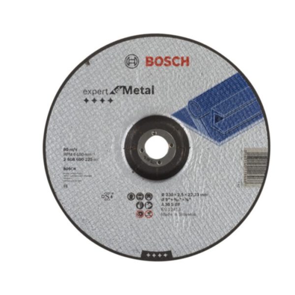 DISQUE TRONCONNER 230x2.5 ACIER DEPORTE BOSCH ACC