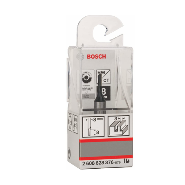 Fraise droit rainur 8mm 3mm l8mm g51mm BOSCH acc