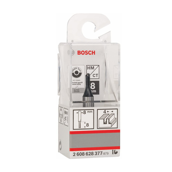 Fraise droit rainur 8mm 4mm l8mm g51mm BOSCH acc