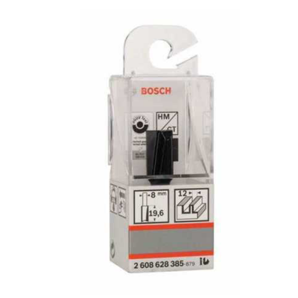 Fraise droit rainur 8mm 12mm l20mm g51mm BOSCH acc