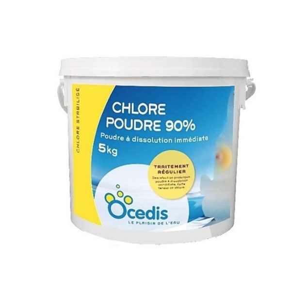 Chlore poudre 90% 5kg ocedis