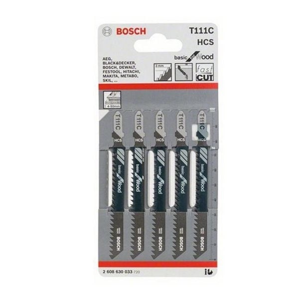 Jeu 5 lames scie sauteus t111c