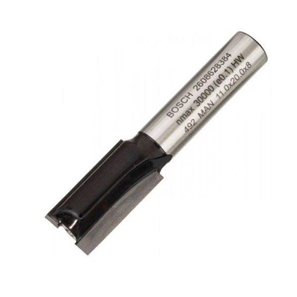 Fraise droit a rainur 1mm 2 coupe BOSCH acc
