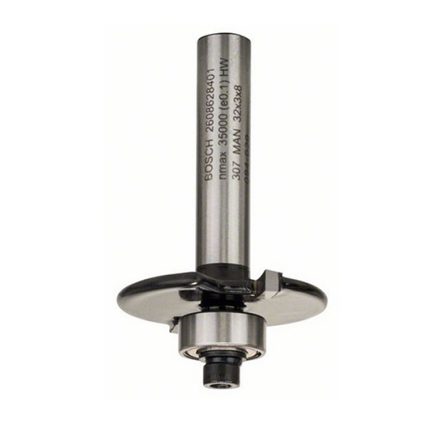 Fraise a rainur 8mm 32mm l5mm g51mm BOSCH acc