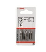 Jeu 3 embouts ph2-25 extra dur BOSCH acc