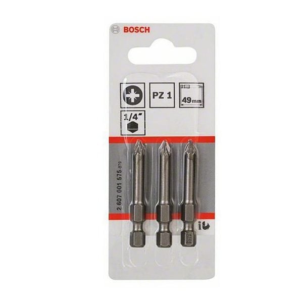Jeu 3 embouts pz1-49 extra dur BOSCH acc