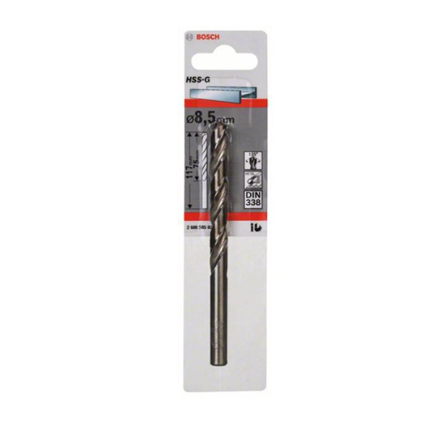 Foret hss-g 8.5x75x117mm BOSCH acc