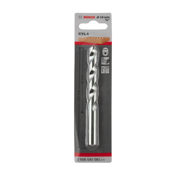 Foret a materiaux cyl 1 - 10x80x120mm BOSCH acc