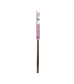 Fixo moll profil coupe-froid adhesive marron 1m – Image 3