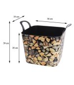 Seau Flexible 53X40Cm Deco – Image 2