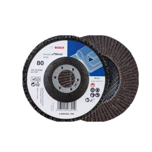 Plateau a lamelle 115mm g80 std metal BOSCH acc